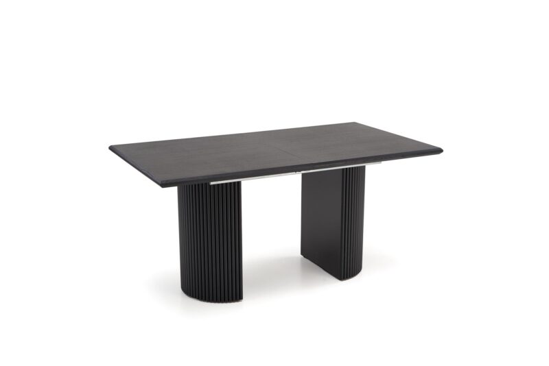 Pidentävä ruokapöytä BOLVION, musta / musta