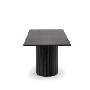 Pidentävä ruokapöytä BOLVION, musta / musta