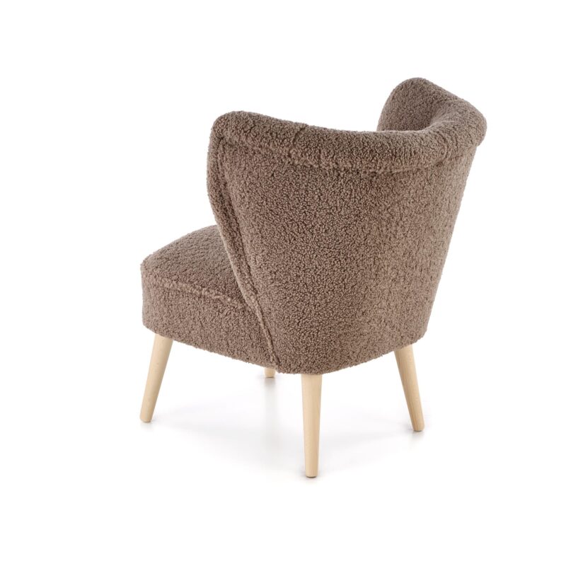 Nojatuoli MOSS L, tummanruskea