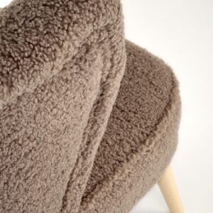 Nojatuoli MOSS L, tummanruskea