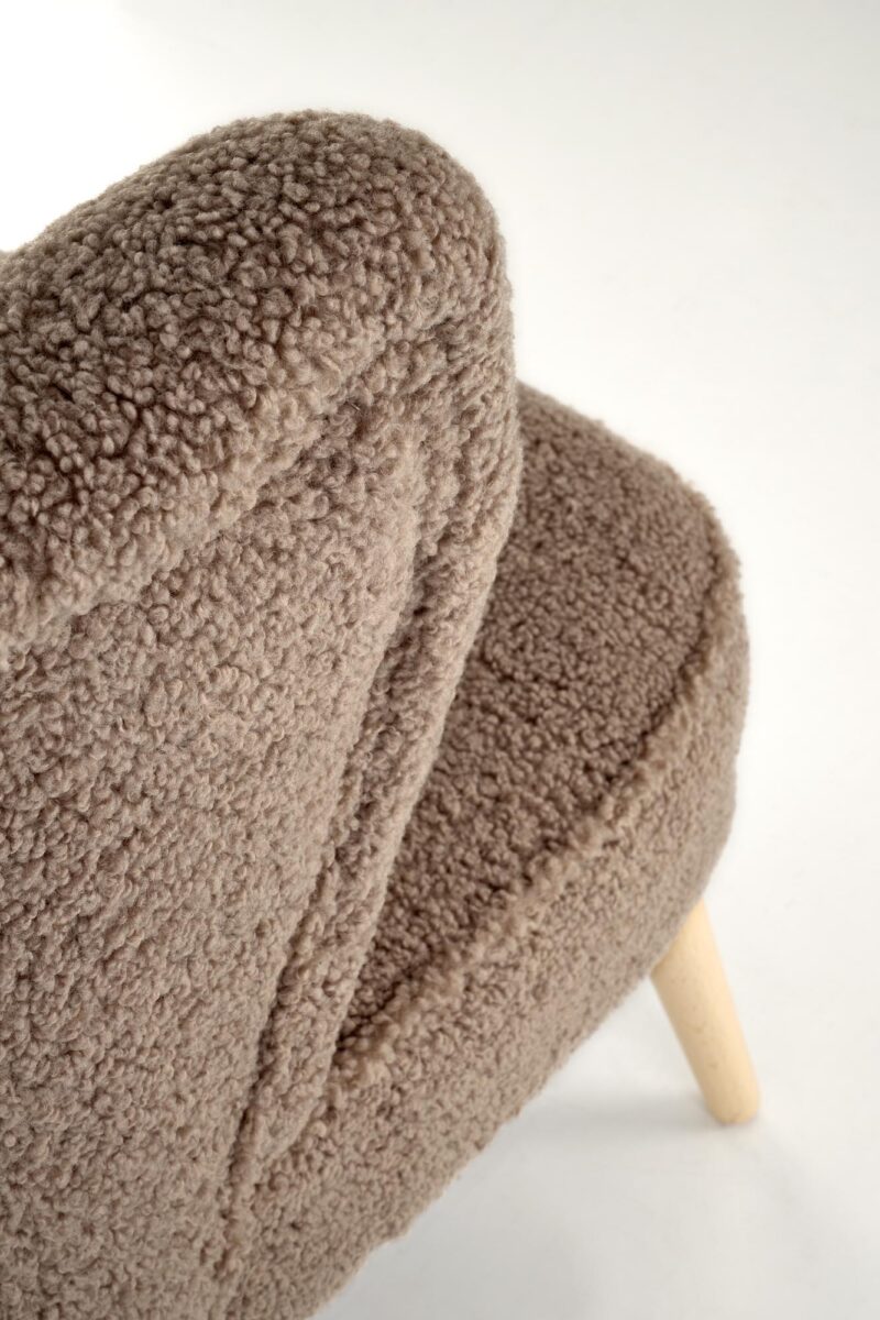 Nojatuoli MOSS L, tummanruskea