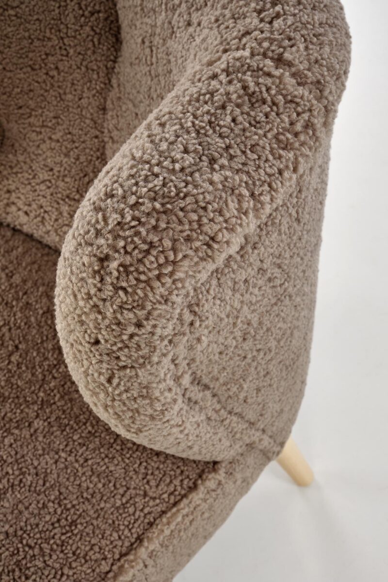 Nojatuoli MOSS L, tummanruskea