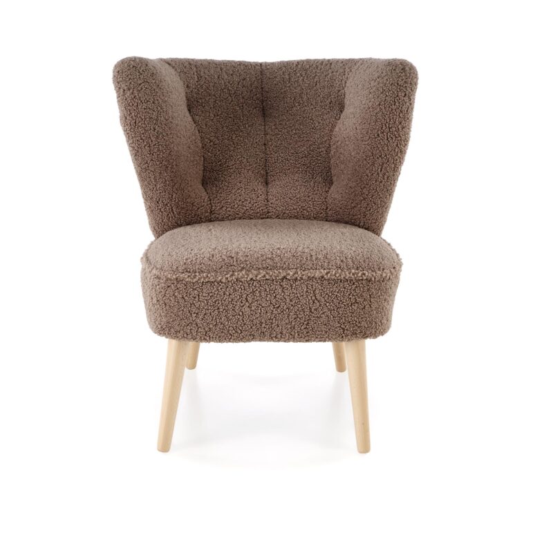 Nojatuoli MOSS L, tummanruskea