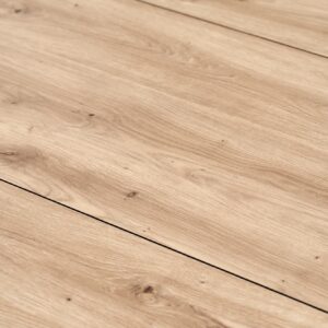 Pidentävä Ruokapöytä BARTON, tammi / musta