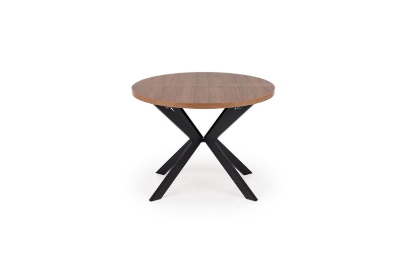 Säädettävä ruokapöytä PERLON, pähkinä / musta