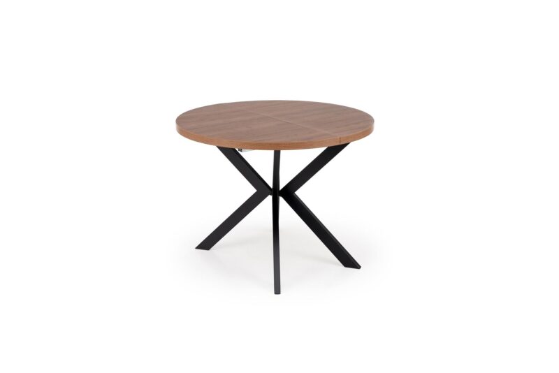 Säädettävä ruokapöytä PERLON, pähkinä / musta