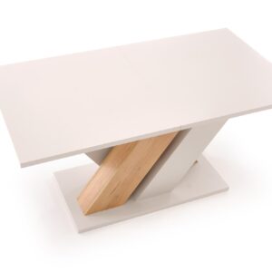 Pidentävä ruokapöytä BRANTOR, kashmir / tammi