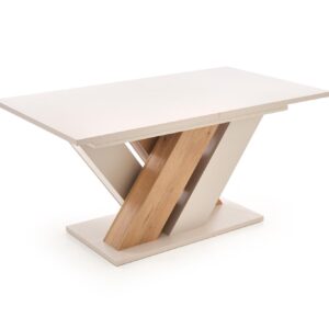 Pidentävä ruokapöytä BRANTOR, kashmir / tammi