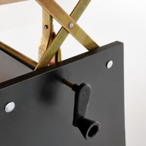 Kahvilapöytä ERIKA, tammi / musta