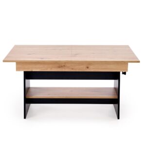 Kahvilapöytä ERIKA, tammi / musta
