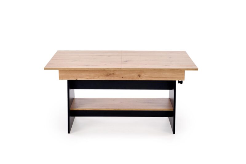 Kahvilapöytä ERIKA, tammi / musta