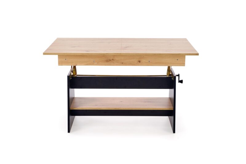 Kahvilapöytä ERIKA, tammi / musta