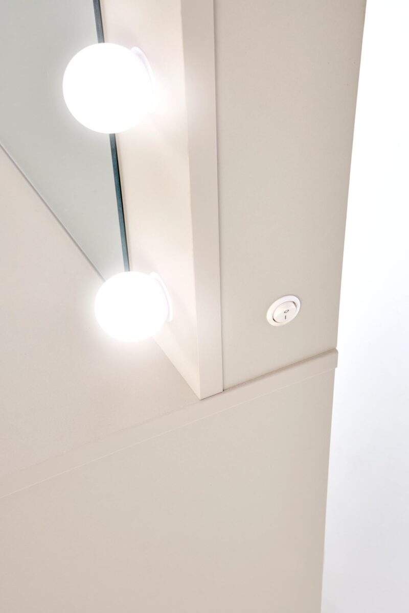 Meikkipöytä HOLVION 2 XL, kašmiiri