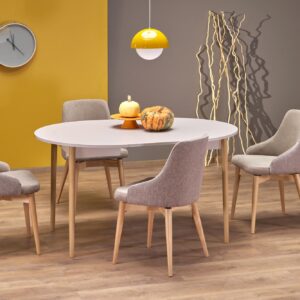 Laajennettava ruokapöytä PIVARO, kashmir / luonnollinen