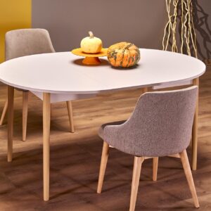 Laajennettava ruokapöytä PIVARO, kashmir / luonnollinen