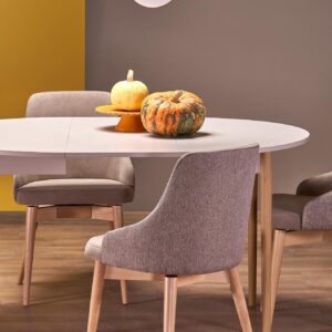 Laajennettava ruokapöytä PIVARO, kashmir / luonnollinen