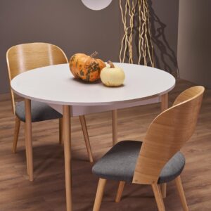 Laajennettava ruokapöytä PIVARO, kashmir / luonnollinen