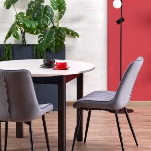 Ruokapöytä RINVAR, kashmiiri / musta