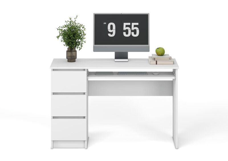 Kirjoituspöytä, valkoinen