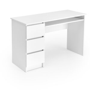 Kirjoituspöytä, valkoinen