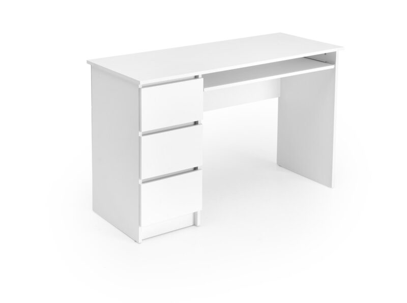 Kirjoituspöytä, valkoinen