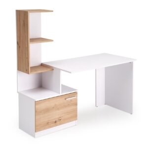 Kirjoituspöytä MIRA, valkoinen