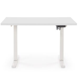 Säädettävä kirjoituspöytä ZARA, valkoinen