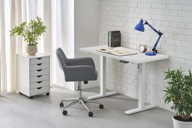 Säädettävä kirjoituspöytä ZARA, valkoinen
