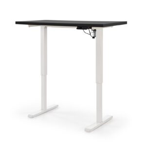 Säädettävä työpöytä ZARA, musta / valkoinen