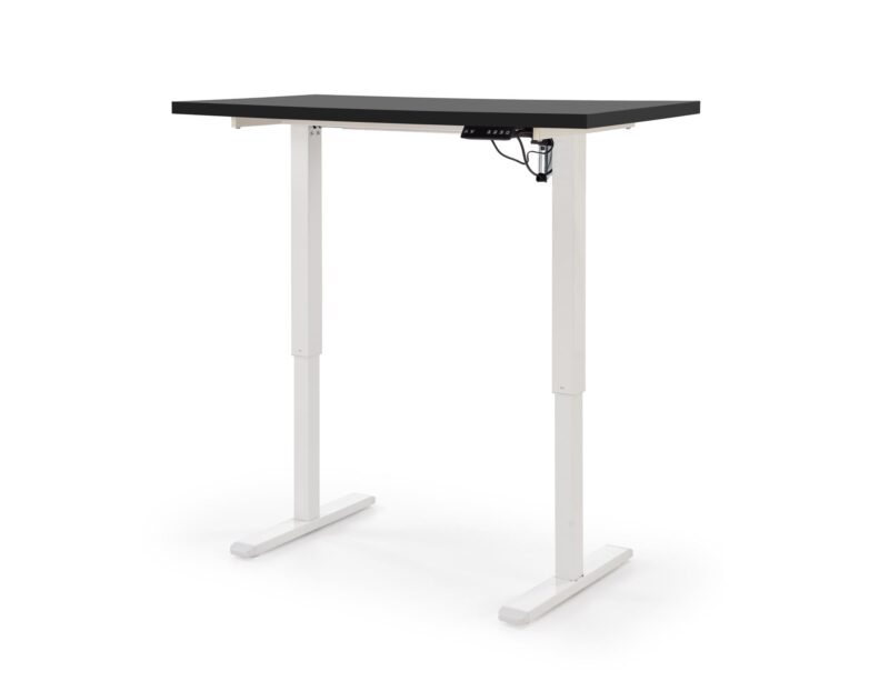 Säädettävä työpöytä ZARA, musta / valkoinen