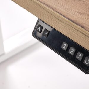 Säädettävä työpöytä ZARA, tammi / valkoinen