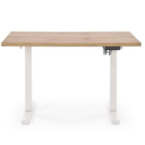 Säädettävä työpöytä ZARA, tammi / valkoinen