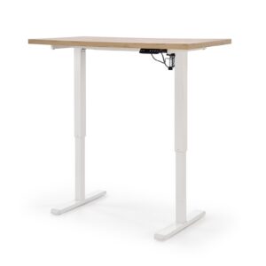 Säädettävä työpöytä ZARA, tammi / valkoinen