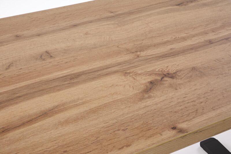 Kirjoituspöytä MONTERA, tammi / musta