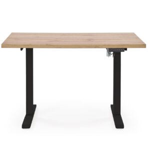 Kirjoituspöytä MONTERA, tammi / musta