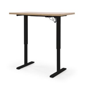 Kirjoituspöytä MONTERA, tammi / musta