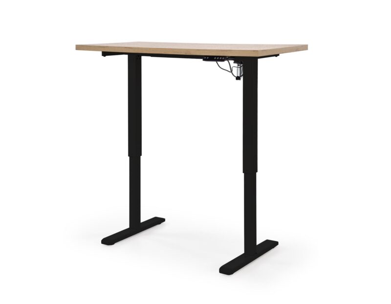 Kirjoituspöytä MONTERA, tammi / musta