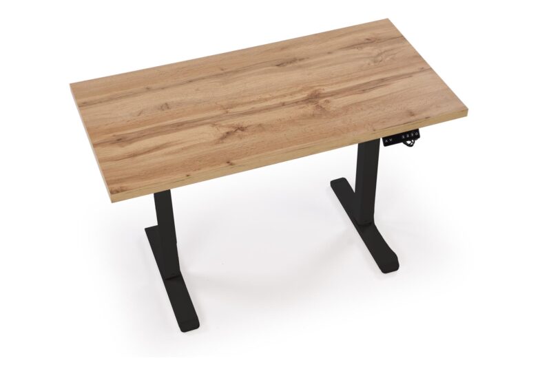 Kirjoituspöytä MONTERA, tammi / musta