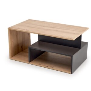 Kahvitabletti IVA, tammi / musta