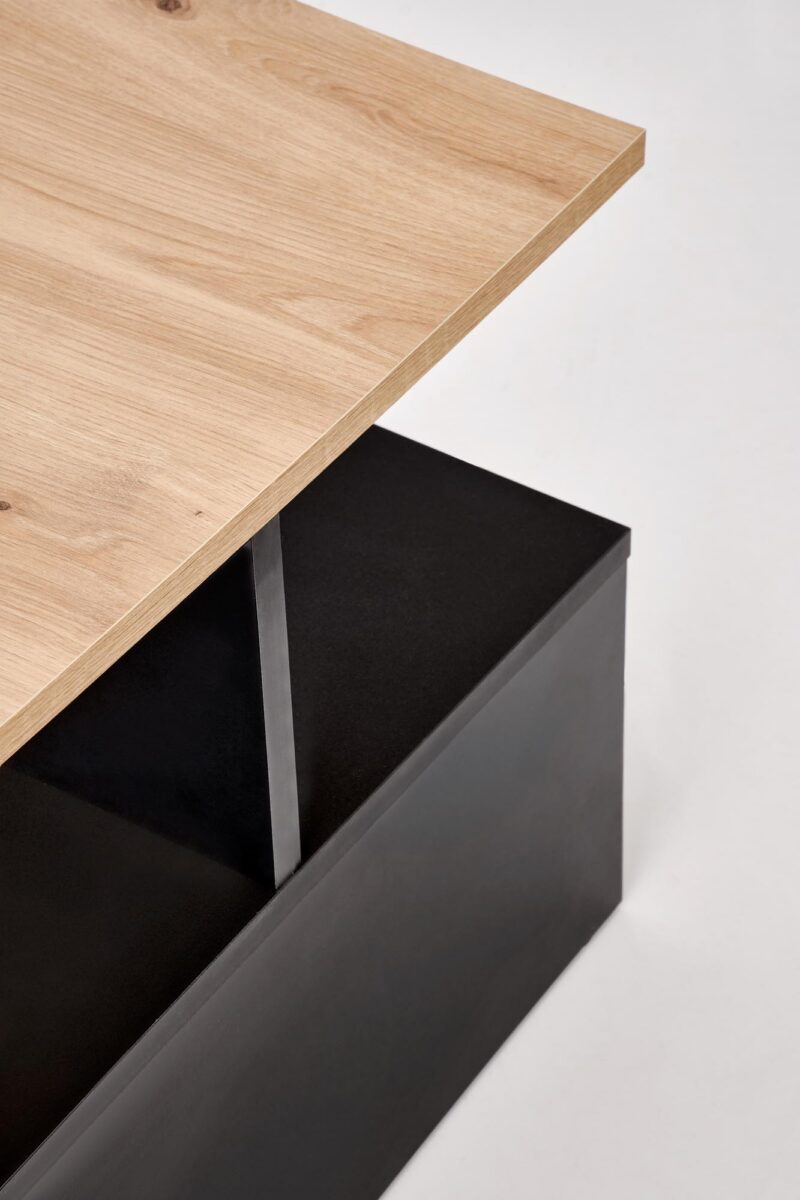 Kahvitabletti IVA, tammi / musta