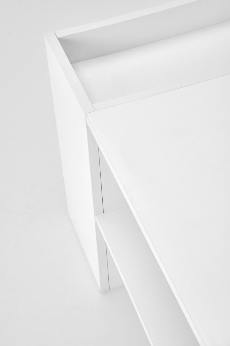 Kahvipöytä MURCIA, valkoinen