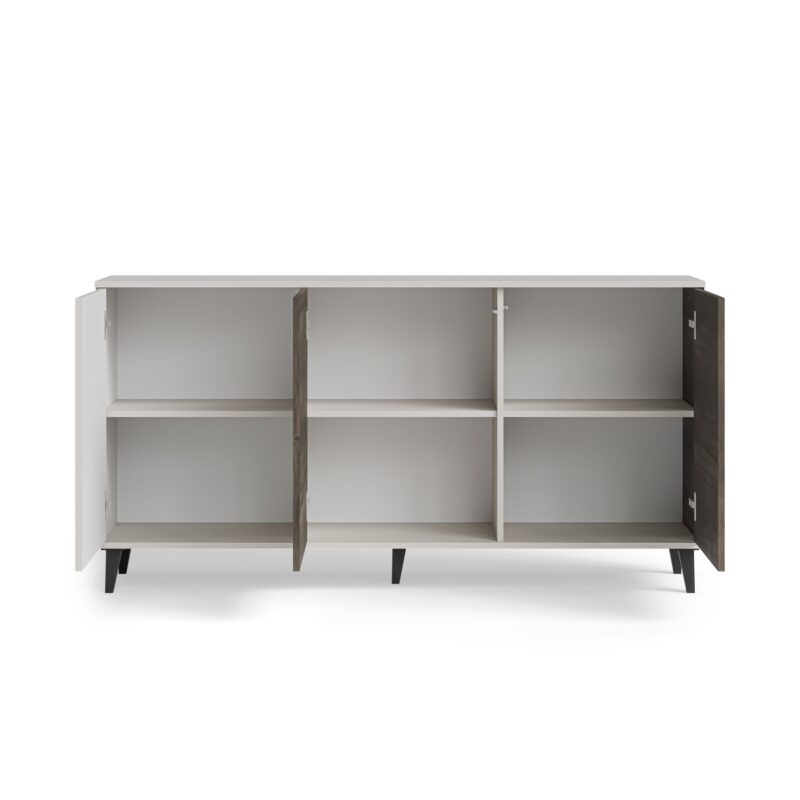 Komero RAVENO 2 KM-1, cashmere / pähkinä / musta