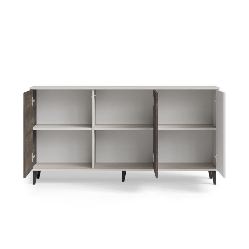 Komero RAVENO 2 KM-1, cashmere / pähkinä / musta