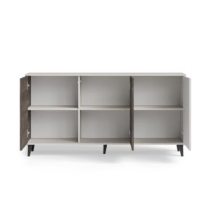 Komero RAVENO 2 KM-1, cashmere / pähkinä / musta