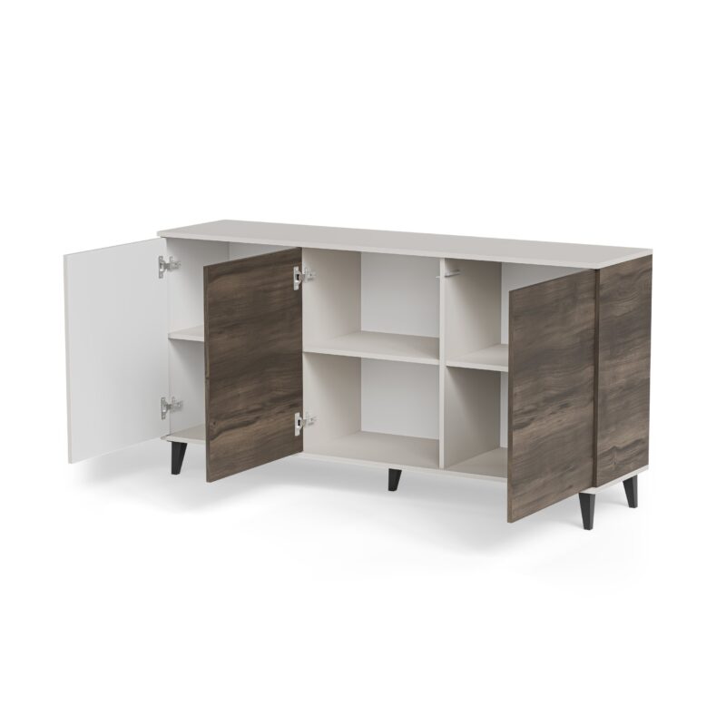 Komero RAVENO 2 KM-1, cashmere / pähkinä / musta