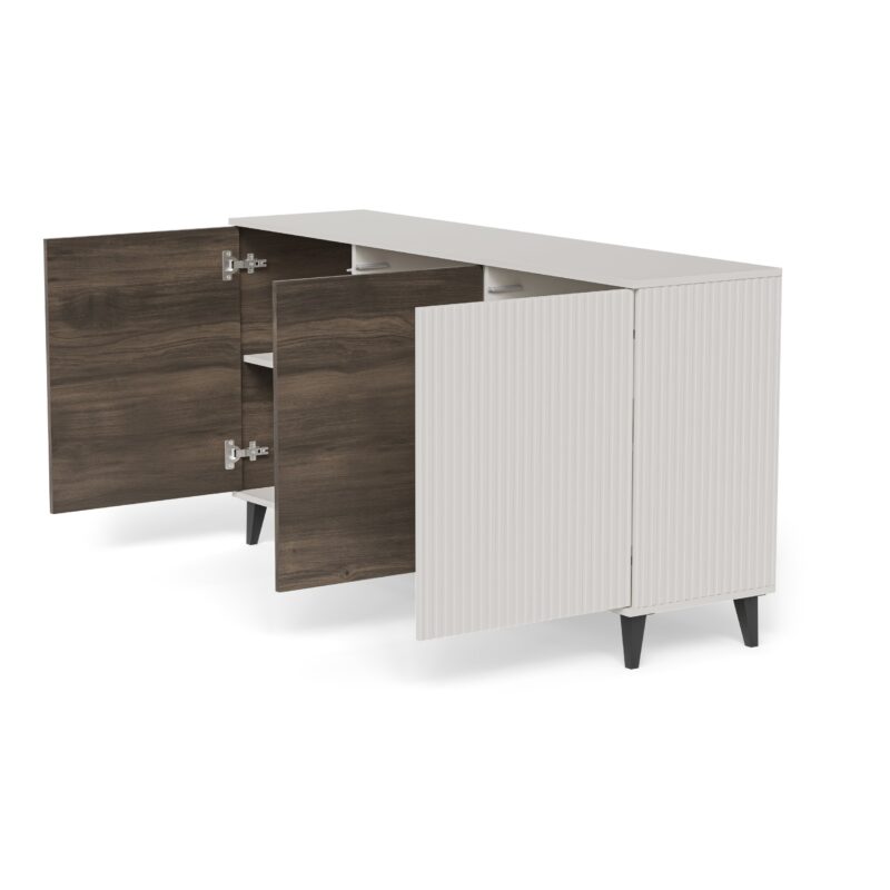 Komero RAVENO 2 KM-1, cashmere / pähkinä / musta