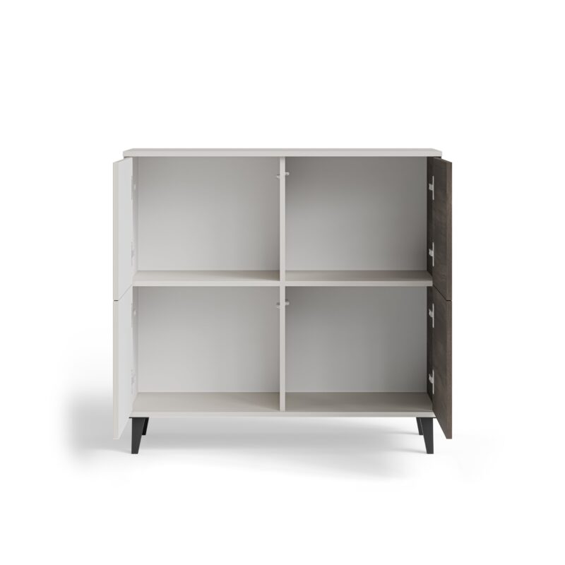 Kummut RAVENO 2 KM-2, kasmiiri / pähklipuu / must