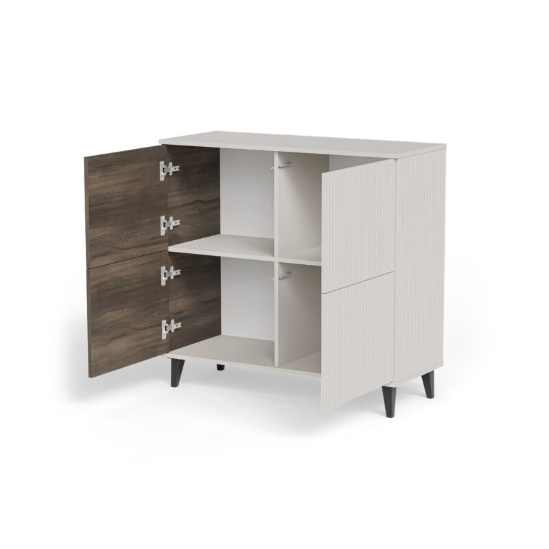 Kummut RAVENO 2 KM-2, kasmiiri / pähklipuu / must