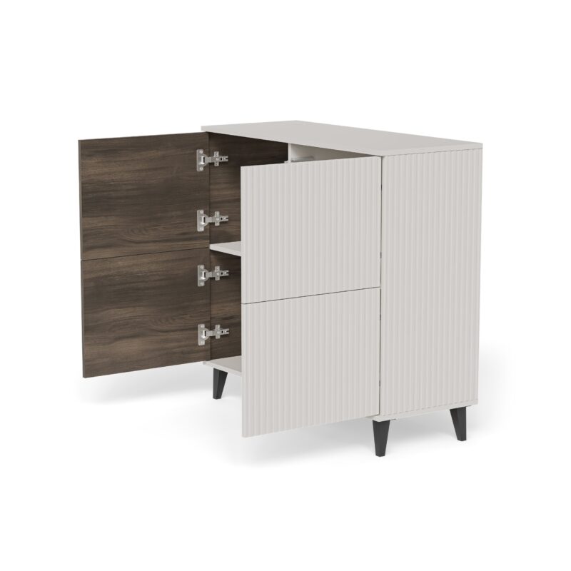 Kummut RAVENO 2 KM-2, kasmiiri / pähklipuu / must