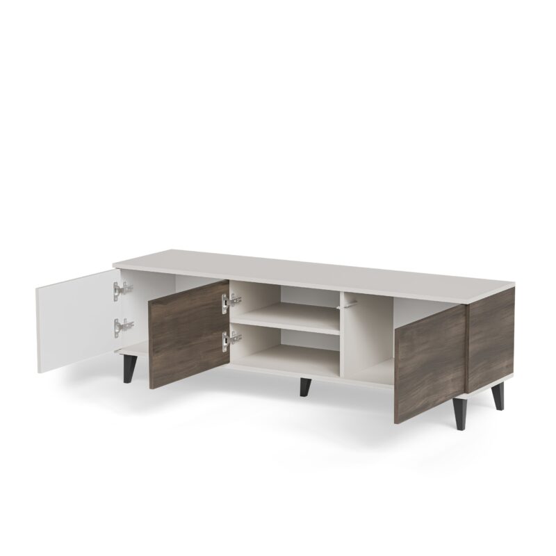 Televisioalust RAVENO 2 RTV-1, kashmir / pähkinä / musta